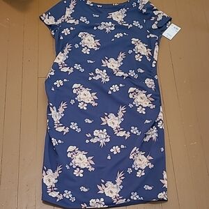 Floral Print Maternity Dress